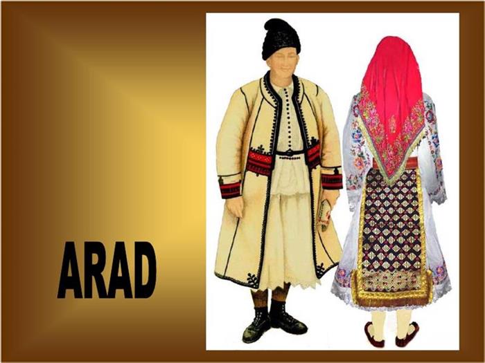 Costumul tradițional din zona Arad