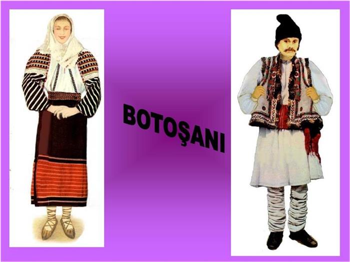 Costumul tradițional din zona Botoșani