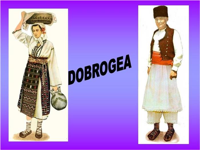 Costumul tradițional din zona Dobrogei