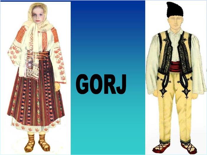 Costumul tradițional din zona Gorj