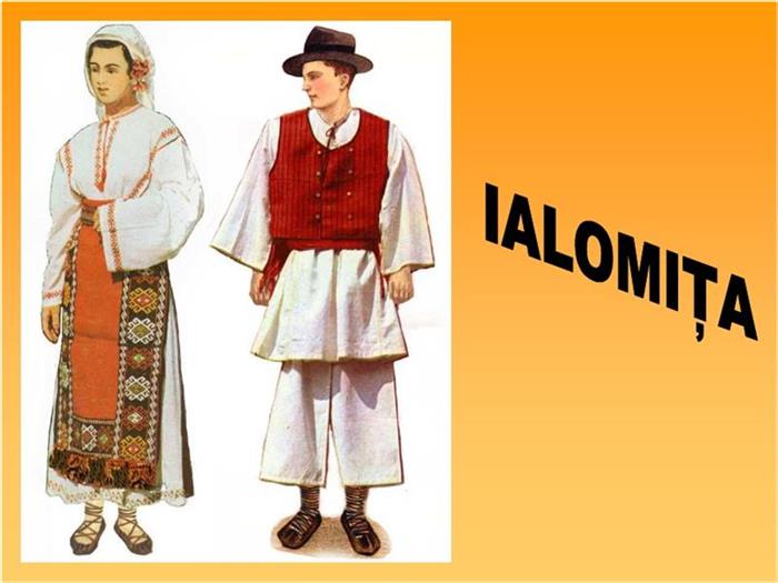 Costumul tradițional de femei din zona Ialomita