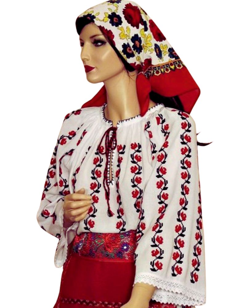 Camasa Populara Femei Blanca