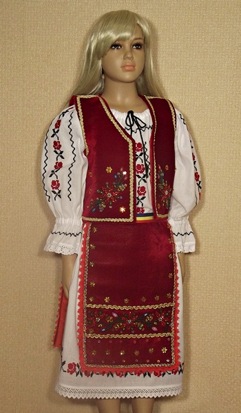 Costum Popular Fetite Anina 3