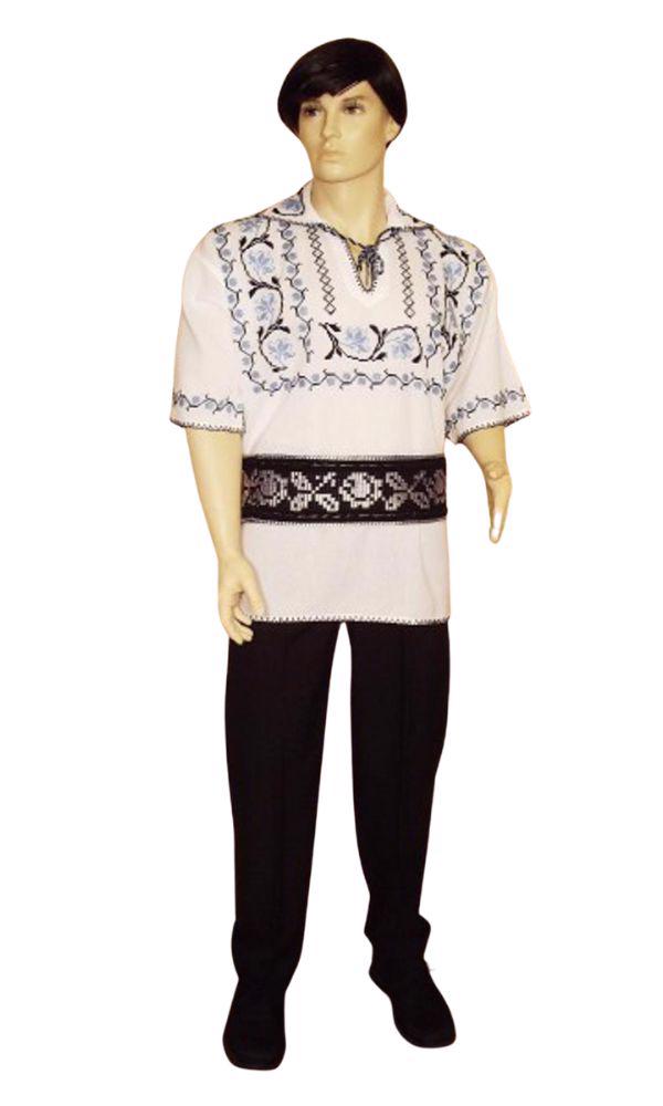 Costum Popular Barbati cu Maneca Scurta  Adrian 2