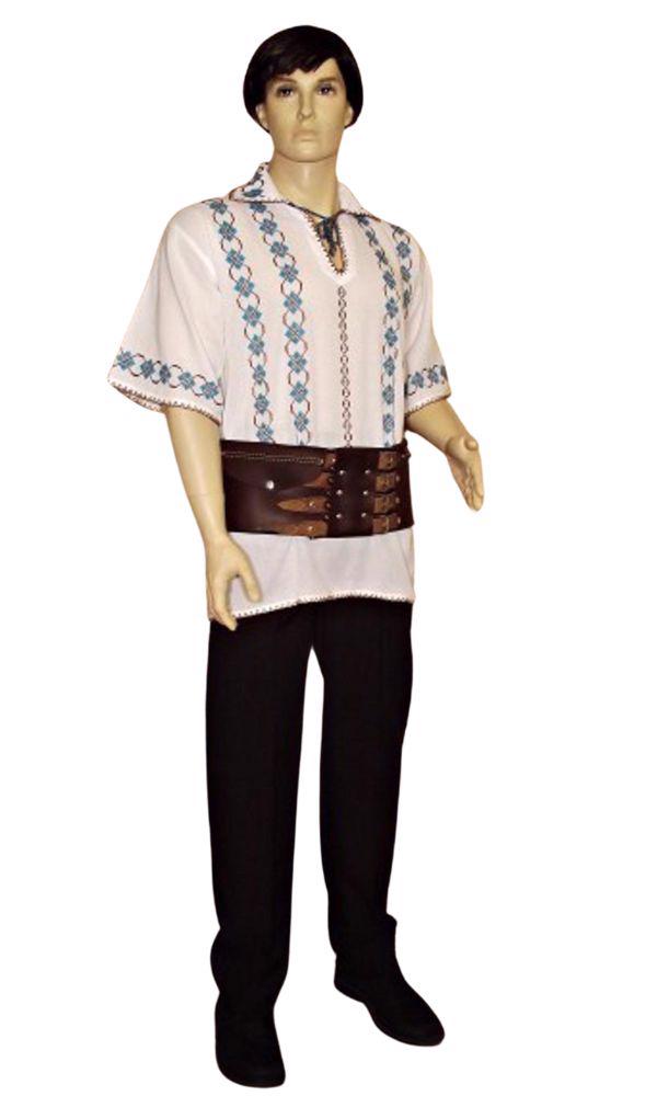 Costum Popular Barbati  cu Maneca Scurta Luchian