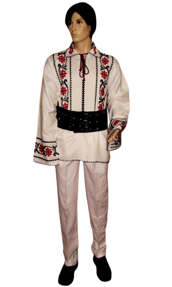 Costum Popular Barbati Roman