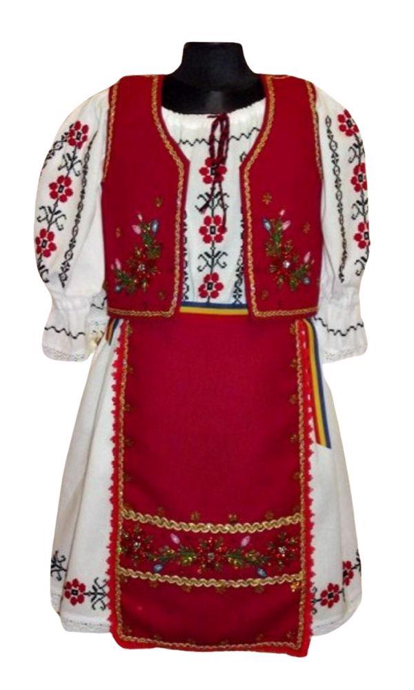 Populare Fetite Costume Nationale Fete - Haine Populare Copii Cluj