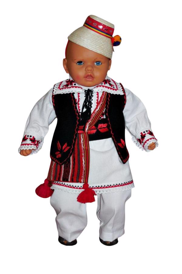 Costum traditional, de botez pentru baieti, Gabriel