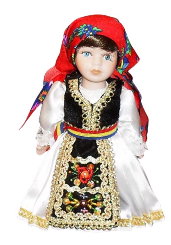 Papusa Mica, din portelan, Ligia