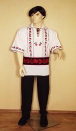 Costum Popular Barbati cu Maneca Scurta  Anton 2