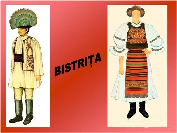 Costumul tradițional de femei din zona Bistrița